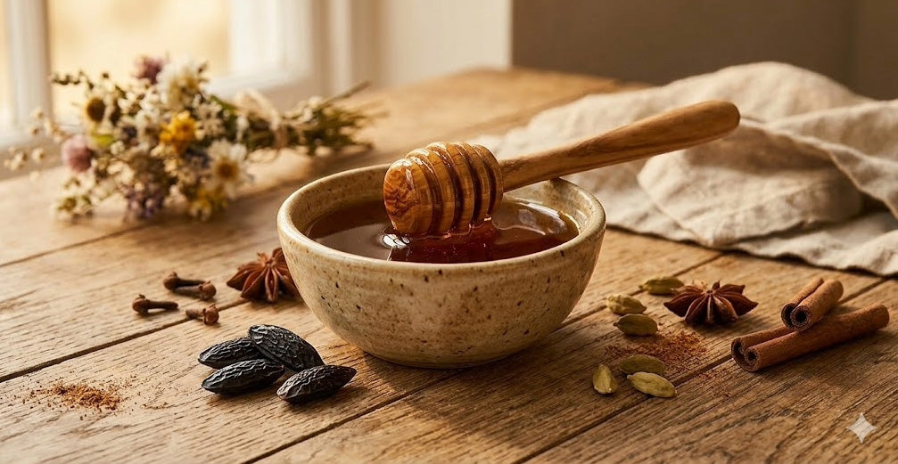 Amber Honey - Handcrafted Soy Wax Scented Candle